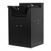 GABBIANO Hair Wash Unit with cabinet BARBER BB06 black